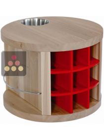 Petit Bar - Light wood - 9 bottles L'ATELIER du VIN