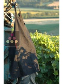 Black denim apron L'ATELIER du VIN