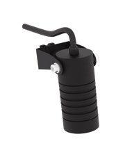 With structure-mounted mini spotlight