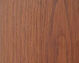 Cladding covered with a chestnut finish laminate